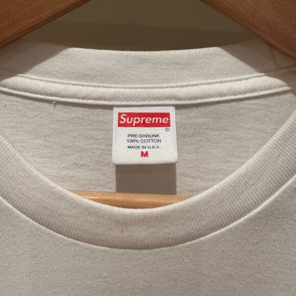 Supreme King of New York Tee, White, Size M - Picture 3 of 4